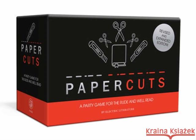 Papercuts: A Party Game for the Rude and Well-Read (a Card Game for Book Lovers) Electric Literature 9780593236468 Clarkson Potter Publishers