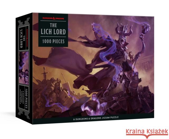 The Lich Lord Puzzle: A Dungeons & Dragons Jigsaw Puzzle: Jigsaw Puzzles for Adults Official Dungeons & Dragons Licensed 9780593236659 Clarkson Potter Publishers