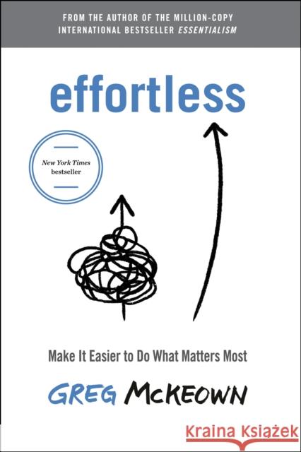 Effortless: Make It Easy to Do What Matters Greg McKeown 9780593238769