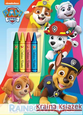 Rainbow Pups! (Paw Patrol) Golden Books                             Golden Books 9780593304235 Golden Books