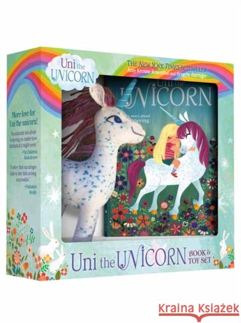 Uni the Unicorn Book and Toy Set Brigette Barrager 9780593306222 Random House USA Inc