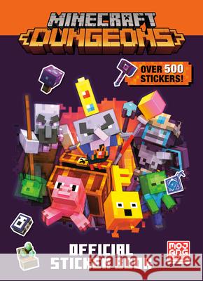 Minecraft Official Dungeons Sticker Book (Minecraft) Random House                             Random House 9780593373026 Random House Books for Young Readers