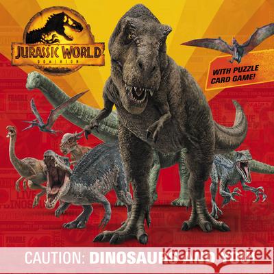 Caution: Dinosaurs and You! (Jurassic World Dominion) Chlebowski, Rachel 9780593373095 Random House Books for Young Readers
