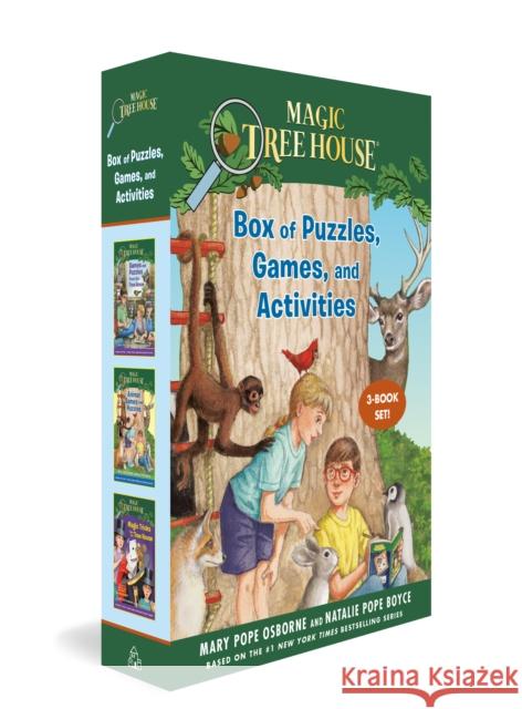 Magic Tree House Box of Puzzles, Games, and Activities (3 Book Set) Osborne, Mary Pope 9780593373118