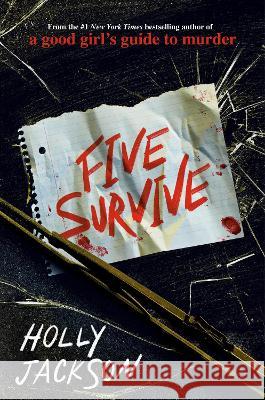 Five Survive Holly Jackson 9780593374191