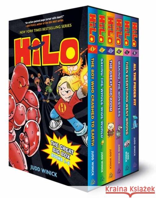 Hilo: The Great Big Box Judd Winick 9780593375358 Random House Books for Young Readers