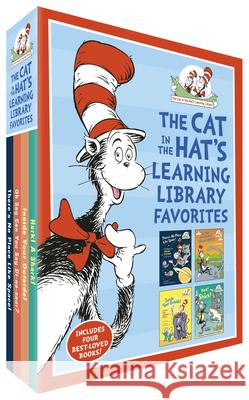 The Cat in the Hat's Learning Library Favorites: There's No Place Like Space!; Oh Say Can You Say Di-No-Saur?; Inside Your Outside!; Hark! a Shark! Various 9780593375457 Random House Books for Young Readers