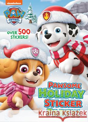 Pawsome Holiday Sticker Party! (Paw Patrol) Golden Books                             Golden Books 9780593380482 Golden Books