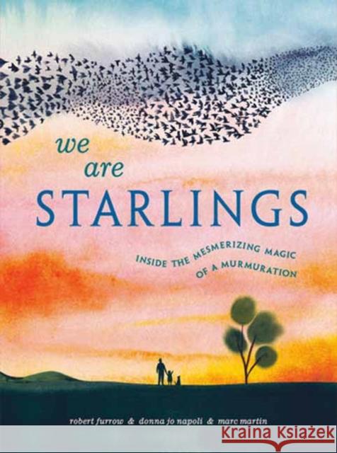 We Are Starlings: Inside the Mesmerizing Magic of a Murmuration Robert Furrow Donna Jo Napoli Marc Martin 9780593381632 Random House Studio
