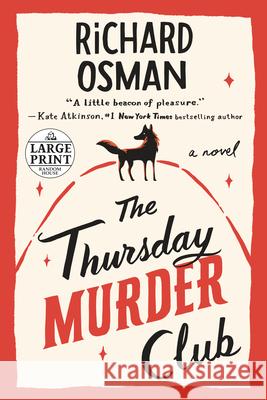 The Thursday Murder Club Richard Osman 9780593410257 Random House Large Print Publishing