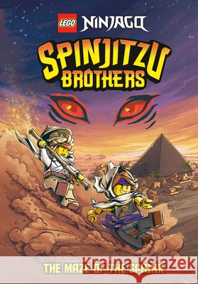 Spinjitzu Brothers #3: The Maze of the Sphinx (Lego Ninjago) Random House 9780593430729 Random House Books for Young Readers