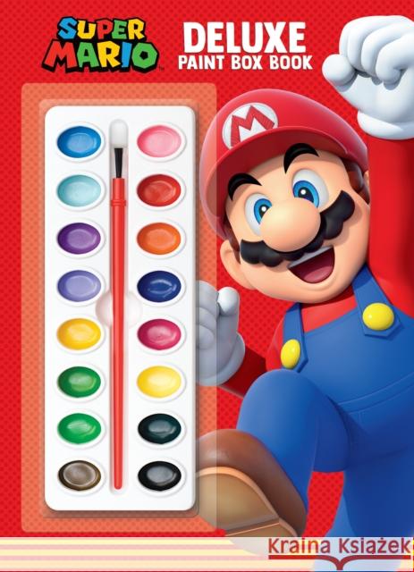 Super Mario Deluxe Paint Box Book (Nintendo) Random House                             Random House 9780593431597 Random House Books for Young Readers