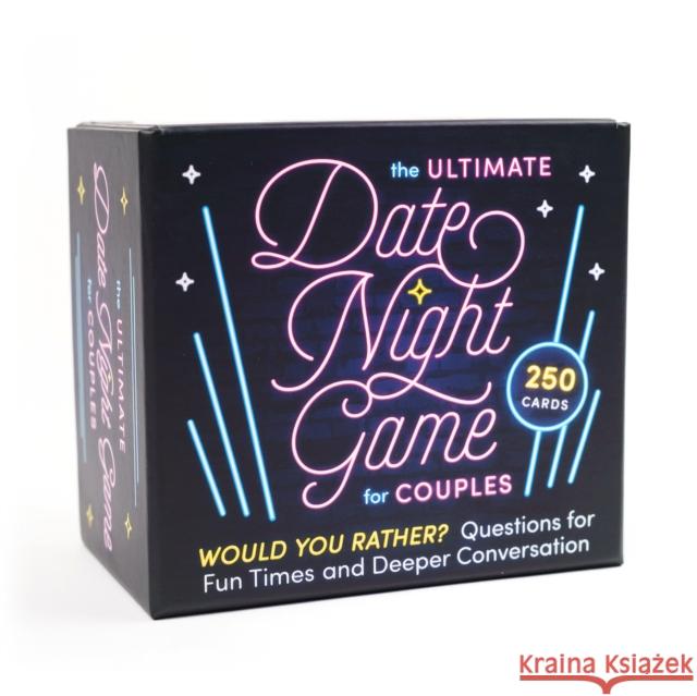 Ultimate Date Night Game for Couples Zeitgeist 9780593435724 Zeitgeist