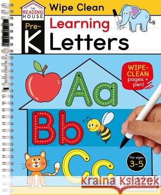 Learning Letters (Pre-K Wipe Clean Workbook) Marla Conn 9780593450437