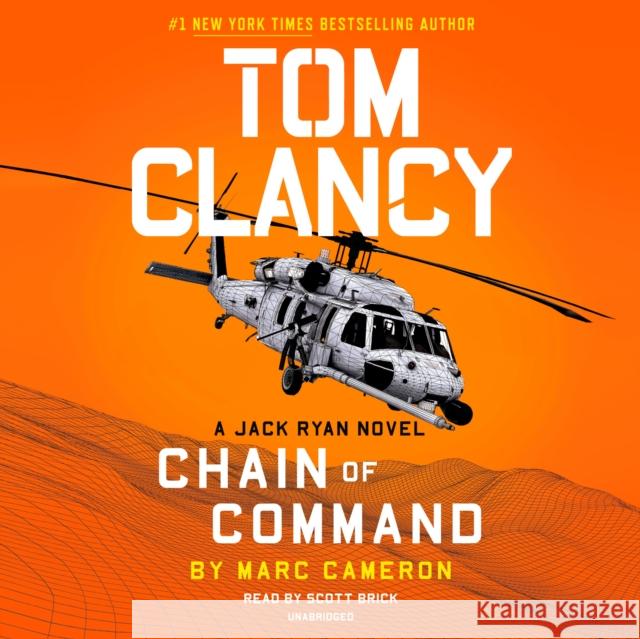 Tom Clancy Chain of Command - audiobook Marc Cameron 9780593453247 Random House Audio Publishing Group