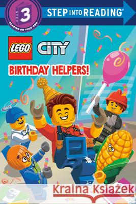 Birthday Helpers! (LEGO City) Steve Foxe, Random House 9780593481110 Random House USA Inc