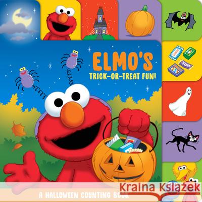 Elmo's Trick-Or-Treat Fun!: A Halloween Counting Book (Sesame Street) Andrea Posner-Sanchez Joe Mathieu 9780593483084