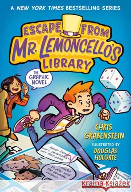 Escape from Mr. Lemoncello\'s Library: The Graphic Novel Chris Grabenstein Douglas Holgate 9780593484852 Random House Graphic