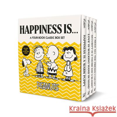 Happiness Is . . . a Four-Book Classic Box Set [With Cards] Schulz, Charles M. 9780593521472 Penguin Workshop