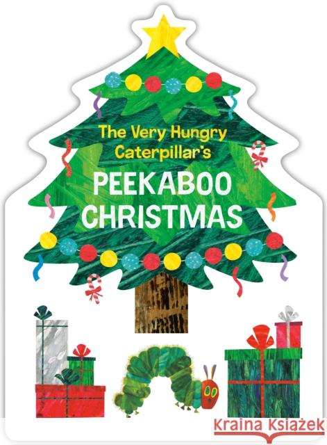 The Very Hungry Caterpillar's Peekaboo Christmas Eric Carle Eric Carle 9780593521731 Penguin Young Readers