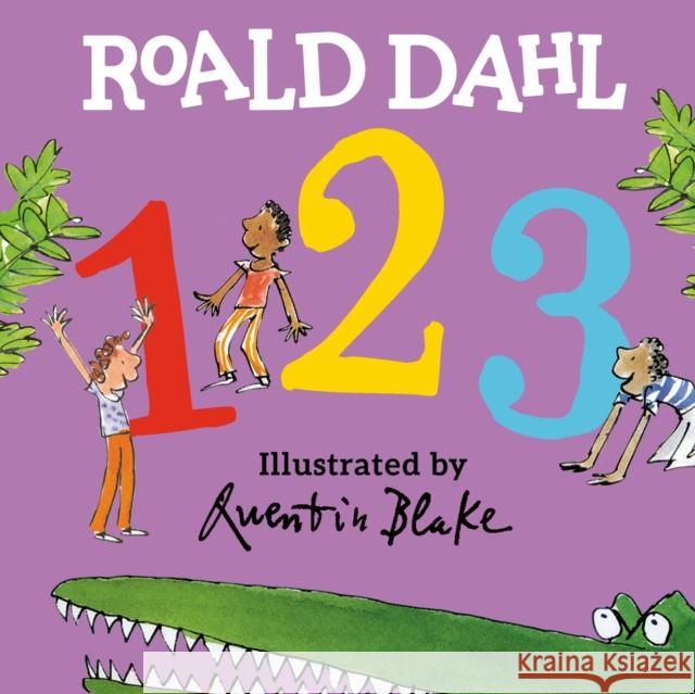 Roald Dahl 123 Roald Dahl Quentin Blake 9780593525067 Viking Books for Young Readers