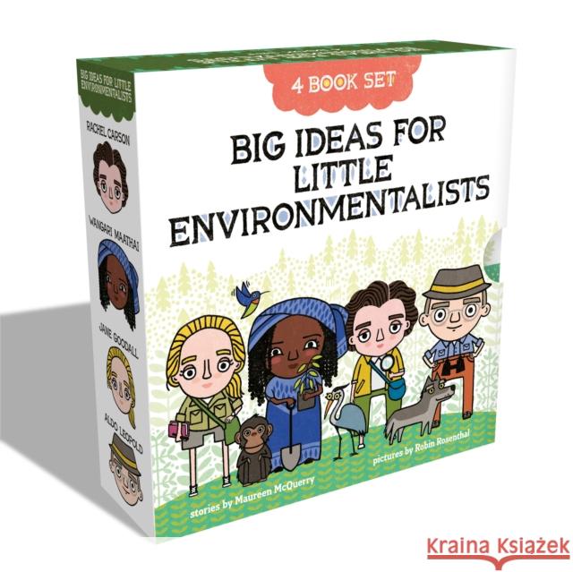 Big Ideas for Little Environmentalists Box Set Maureen McQuerry Robin Rosenthal 9780593529270 G.P. Putnam's Sons Books for Young Readers