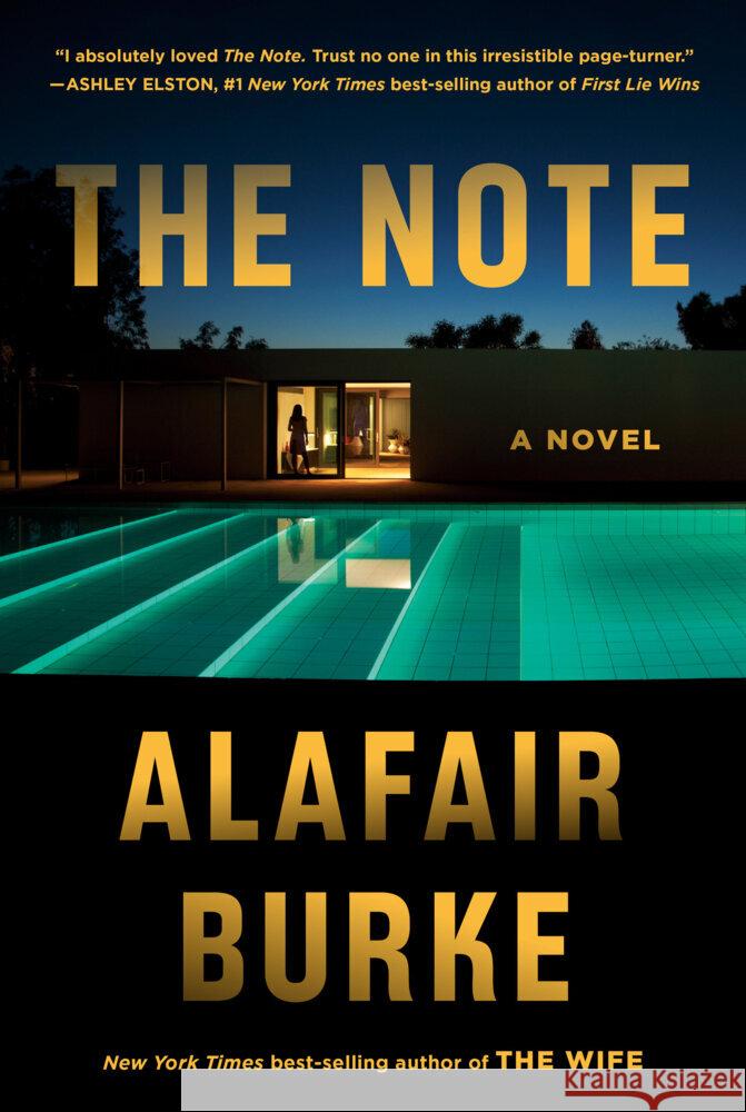 The Note Alafair Burke 9780593537084