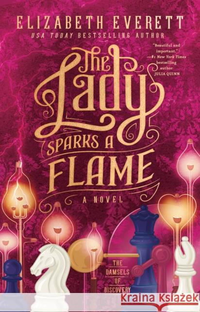 The Lady Sparks a Flame Elizabeth Everett 9780593550489 Berkley Books