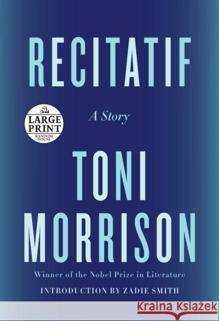 Recitatif: A Story Toni Morrison 9780593556641