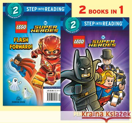 Penguin Trouble!/Flash Forward! (Lego Batman) Billy Wrecks Random House 9780593564035 Random House Books for Young Readers