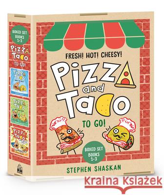 Pizza and Taco to Go! 3-Book Boxed Set: Pizza and Taco: Who's the Best?; Pizza and Taco: Best Party Ever!; Pizza and Taco Super-Awesome Comic! Shaskan, Stephen 9780593565261 Random House Books for Young Readers