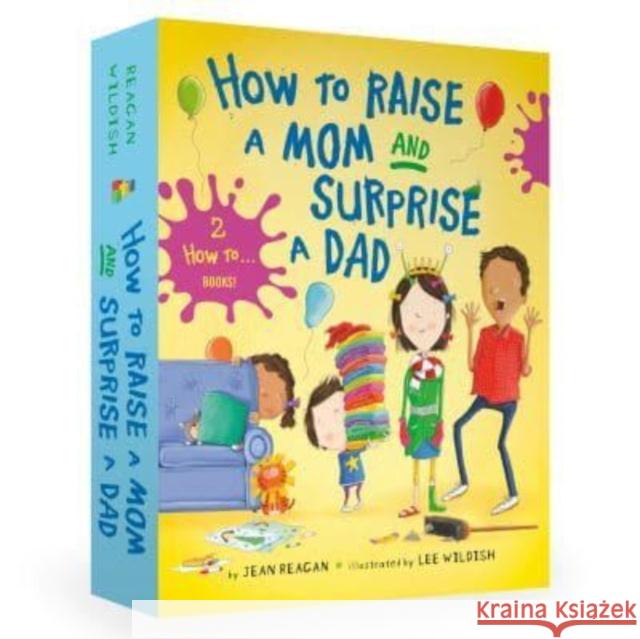How to Raise a Mom and Surprise a Dad Board Book Boxed Set Jean Reagan 9780593568880