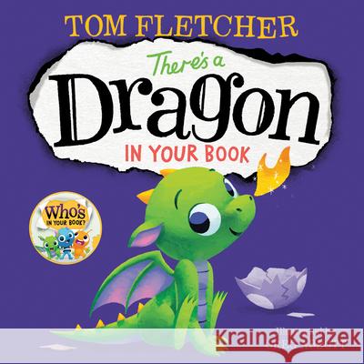 There's a Dragon in Your Book Tom Fletcher Greg Abbott 9780593569313 Dragonfly Books