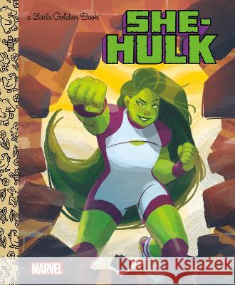 She-Hulk Little Golden Book (Marvel) Jeneanne Debois Golden Books 9780593570999 Golden Books