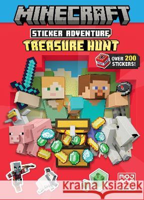 Minecraft Sticker Adventure: Treasure Hunt (Minecraft) Random House                             Random House 9780593572023 Random House Books for Young Readers