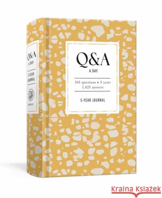 Q&A a Day Spots: 5-Year Journal Potter Gift 9780593580202 Random House USA Inc