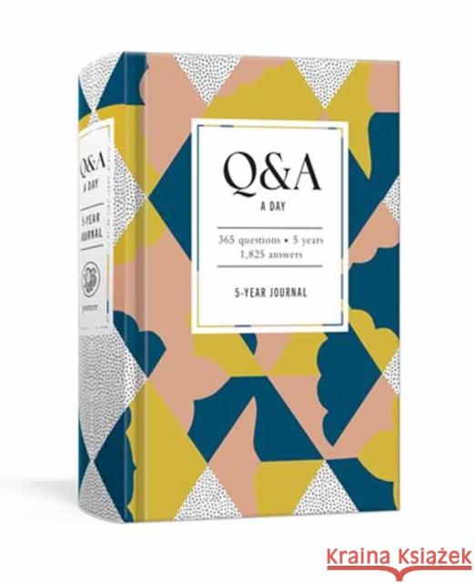 Q&A a Day Modern: 5-Year Journal Potter Gift 9780593580219 Clarkson Potter Publishers