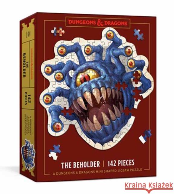 Dungeons & Dragons Mini Shaped Jigsaw Puzzle: The Beholder Edition: 142-Piece Collectible Puzzle for All Ages Official Dungeons & Dragons Licensed 9780593580707 Clarkson Potter Publishers