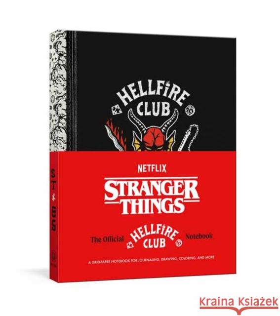 Stranger Things: The Official Hellfire Club Notebook Netflix 9780593581384 Random House USA Inc