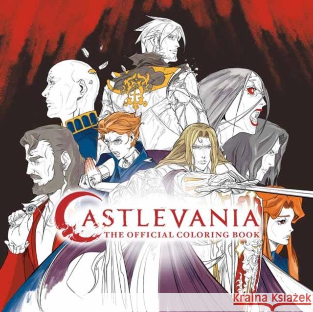 Castlevania: The Official Coloring Book Netflix 9780593582213 Random House USA Inc