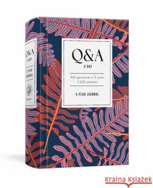 Q&A a Day Bright Botanicals: 5-Year Journal Potter Gift 9780593582244 Random House USA Inc