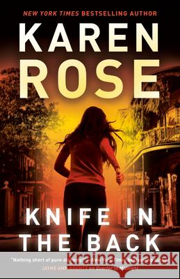 Knife in the Back Karen Rose 9780593638637 Berkley Books