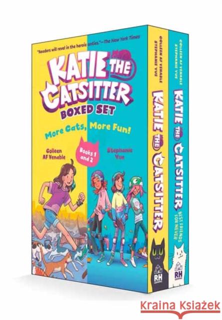 Katie the Catsitter: More Cats, More Fun! Boxed Set (Books 1 and 2) Colleen A Stephanie Yue 9780593645611 Random House Books for Young Readers