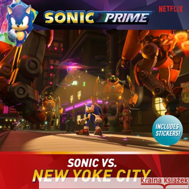 Sonic vs. New Yoke City Kiel Phegley 9780593658574 Penguin Young Readers Licenses