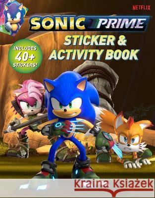 Sonic Prime Sticker & Activity Book: Includes 40+ Stickers Gabriella Degennaro 9780593661451 Penguin Young Readers Licenses