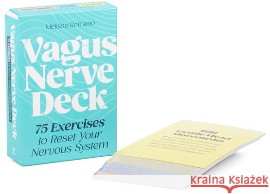 Vagus Nerve Deck: 75 Exercises to Reset Your Nervous System Melissa Romano 9780593689950