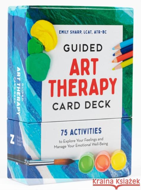 Guided Art Therapy Card Deck Emily (Emily Sharp) Sharp 9780593690345 Random House USA Inc