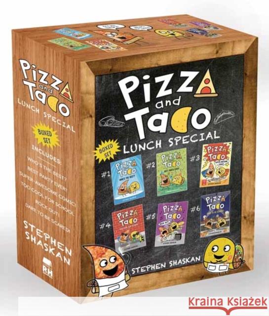 Pizza and Taco Lunch Special: 6-Book Boxed Set: Books 1-6 (A Graphic Novel Boxed Set) Stephen Shaskan 9780593704226 Random House USA Inc