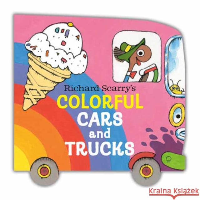 Richard Scarry's Colorful Cars and Trucks Richard Scarry 9780593708552 Random House Books for Young Readers