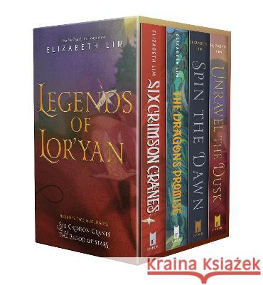 Legends of Lor\'yan 4-Book Boxed Set: Six Crimson Cranes; The Dragon\'s Promise; Spin the Dawn; Unravel the Dusk Elizabeth Lim 9780593712528 Alfred A. Knopf Books for Young Readers